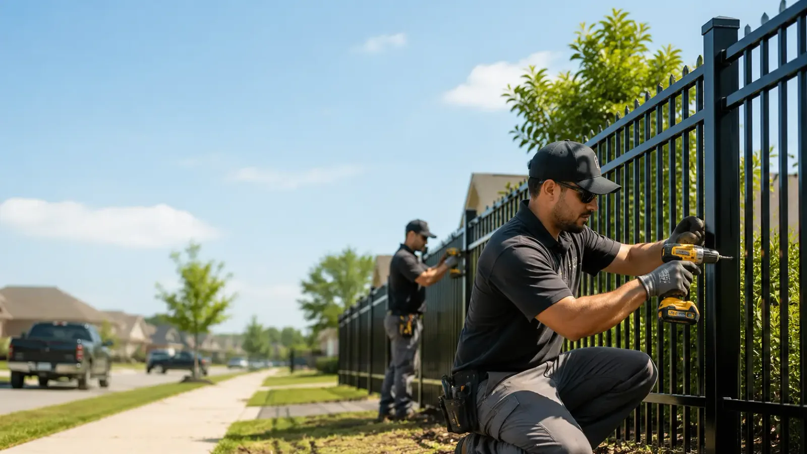 Metal Fence Installation in Statesville, NC
